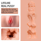 XISE - LYDIA WEIBLICHER VAGINA-MASTURBATOR MIT STOSSDÄMPFUNG 25 CM