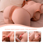 XISE - DANIA THRUSTING REALISTISCHER VIBRIERENDER WEIBLICHER TORSO 52 CM