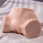 XISE - FENNIE SHAKING REALISTISCHER MULTIPOSITIONS-MASTURBATOR FÜR VAGINA UND ANUS MIT VIBRATION