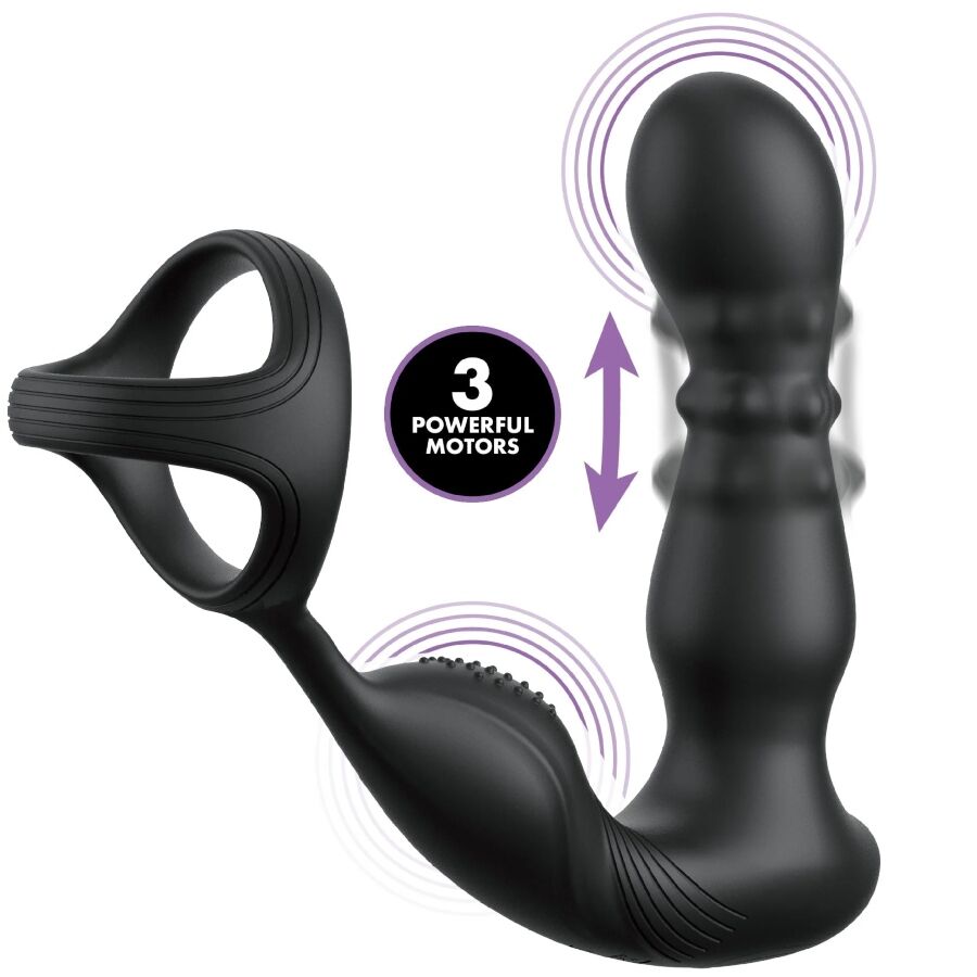 ANAL FANTASY ELITE COLLECTION – VIBRIERENDER ANALRING UND MASSAGER MIT FERNBEDIENUNG