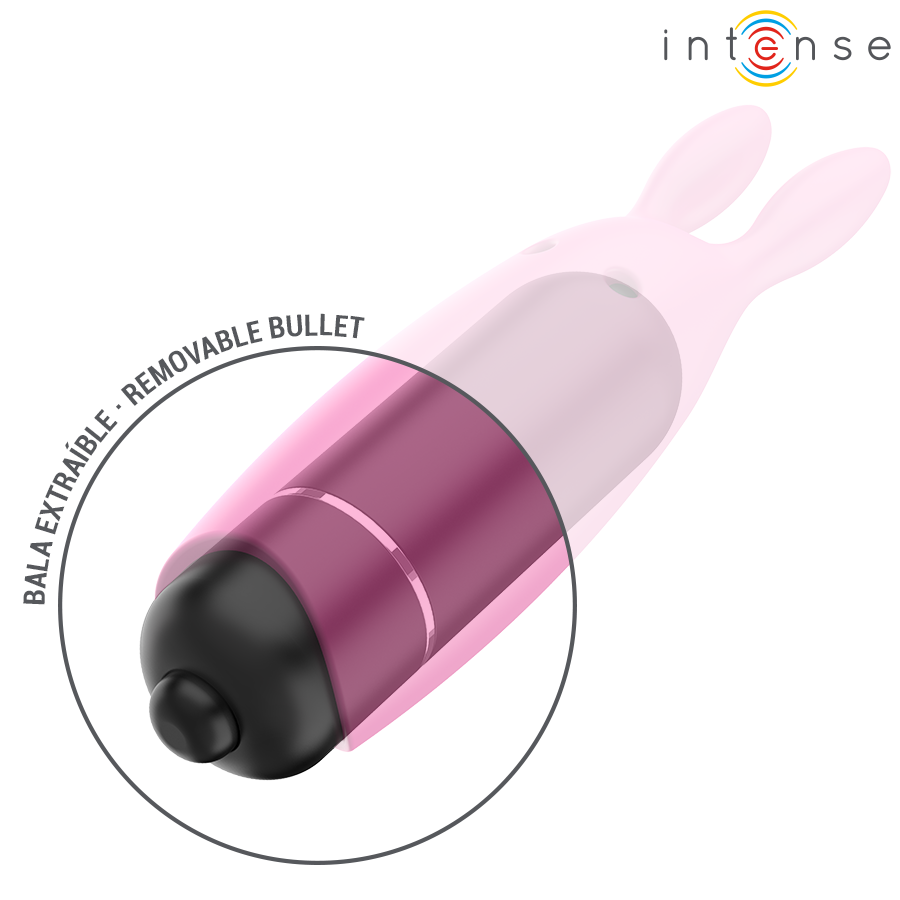 INTENSE - HOPPER PINK VIBRIERENDES BULLET 8,3 X 2,4 CM