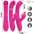 INTENSE - CHRISTINA MULTIFUNKTIONS-RABBIT-VIBRATOR 22,5 CM ROSA