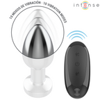 INTENSE - ANAL PLUG 10 VIBRATIONEN METALL MIT FERNBEDIENUNG M