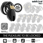 ADDICTED TOYS LOCKED - VERBOTENES PENISKÄFIG 10 CM