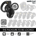 ADDICTED TOYS LOCKED - VERSIEGELTER PENISKÄFIG 8 CM