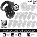 ADDICTED TOYS LOCKED - SILENT KEEP PENISKÄFIG 7,5 CM