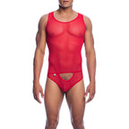 MOB - ROTER TRANSPARENTER BODYSHEE GRÖSSE L/XL