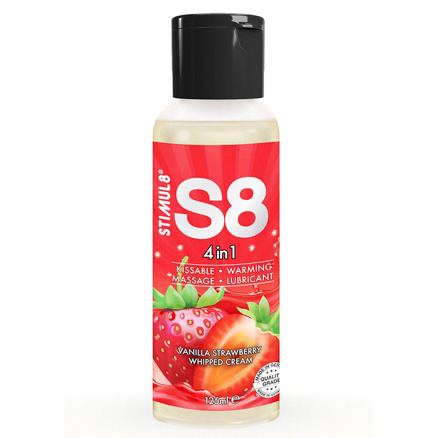 STIMUL8 - S8 4 IN 1 ERDBEER-DESSERT-SCHMIERMITTEL 125 ML