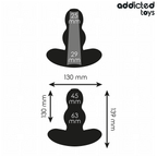ADDICTED TOYS - HOHL ANAL PLUG GRÖSSE XL 13,9 CM
