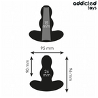 ADDICTED TOYS - HOHL ANAL PLUG GRÖSSE M 9,6 CM