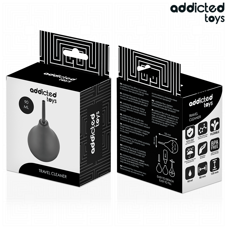 ADDICTED TOYS - REISE-ANALREINIGER GRÖSSE S 90 ML