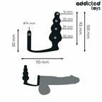 ADDICTED TOYS - ANALPLUG MIT RING MODELL 5