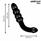 ADDICTED TOYS - DOPPELMASSAGER 16,5 CM