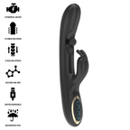 IBIZA - LEISTUNGSSTARKER RABBIT-VIBRATOR MIT MASSAGE-ROLLENPERLE