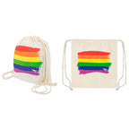 PRIDE - BAUMWOLL-RUCKSACK MIT LGBT-FLAGGE