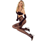 PASSION - TIOPEN 038 SCHWARZE STRUMPFHOSEN 1/2