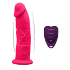 SILEXD - REALISTISCHER PENIS MODELL 2 ROSA + FERNBEDIENUNG LRS 17 CM