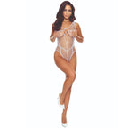 PASSION - BS114 WEISSER GITTER-BODYSTOCKING