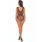 PASSION - BS115 SCHWARZER GITTER-BODYSTOCKING