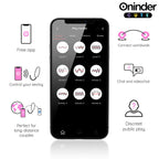 ONINDER CUTE - LOVE PLEASURE VIBRO-ROTIERENDES EI 360° SILIKON - KOSTENLOSE WELTWEITE APP