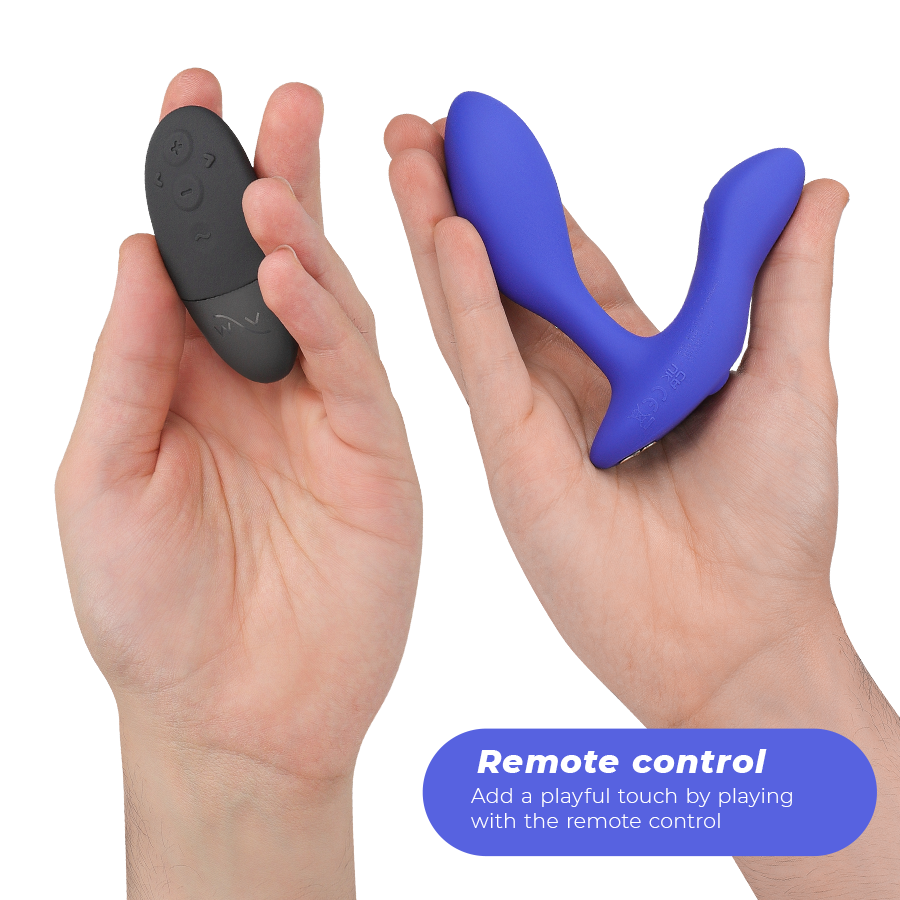 WE-VIBE - VECTOR+ BLAUES PROSTATAMASSAGER