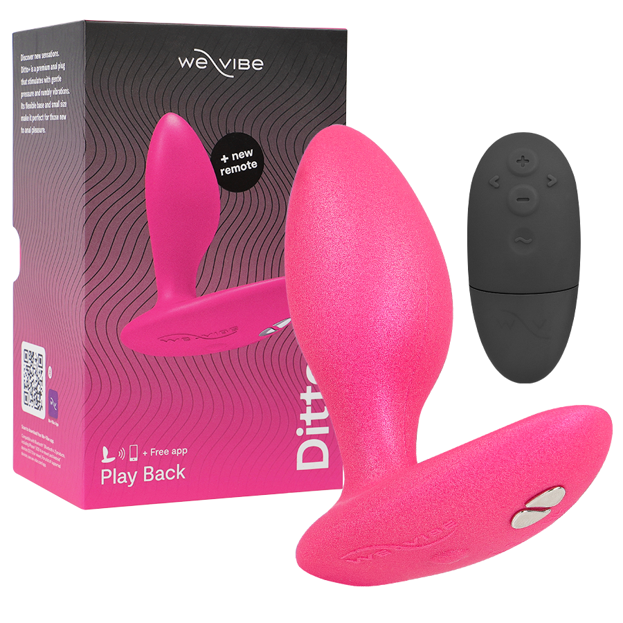 WE-VIBE - DITTO+ ANAL PLUG VIBRATOR ROSA