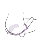 ROCKS-OFF - RO-ZEN RRO ANAL PLUG MIT VIBRIERENDEM PENISRING SCHWARZ