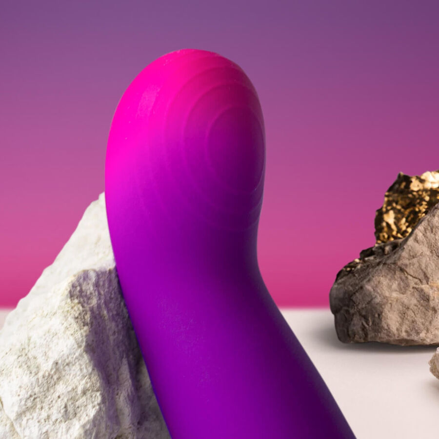 ROCKS-OFF - GLOW GIRL VIBE DISCREET LILA G-PUNKT-VIBRATOR