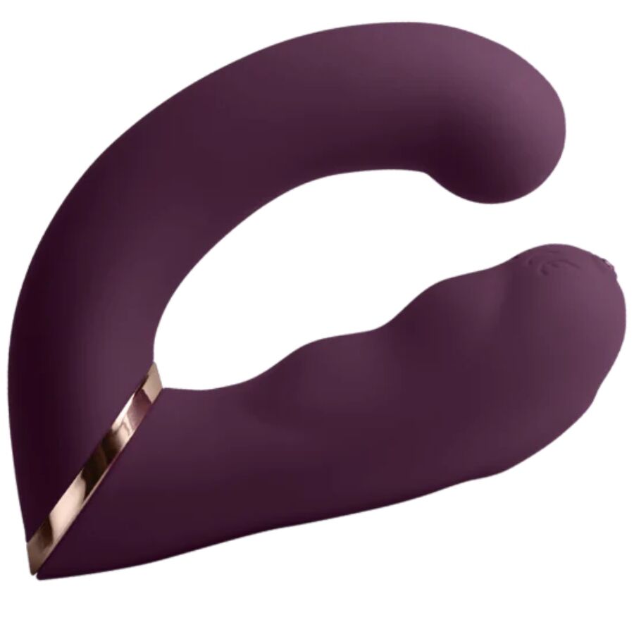 ROCKS-OFF - GEMINI DUAL VIBRATOR G-SPOT KLITORIS STIMULATOR LILA