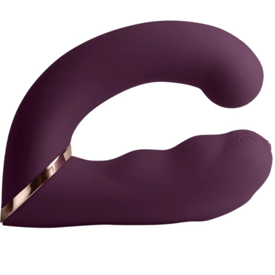 ROCKS-OFF - GEMINI DUAL VIBRATOR G-SPOT KLITORIS STIMULATOR LILA