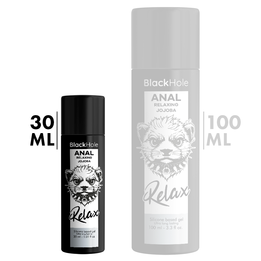 BLACK HOLE - ANAL ENTSPANNENDE JOJOBA RELAX SILIKONBASIS 30 ML