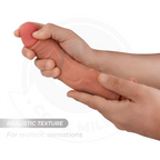 COCK MILLER - HYPERREALISTISCHER DILDO MIT SAUGNÄPFEN UND STOSSFUNKTION MIT FERNBEDIENUNG 21,5 CM