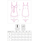 LIVCO CORSETTI FASHION - LUISE 1710 BABYDOLL + TANGA SCHWARZ S