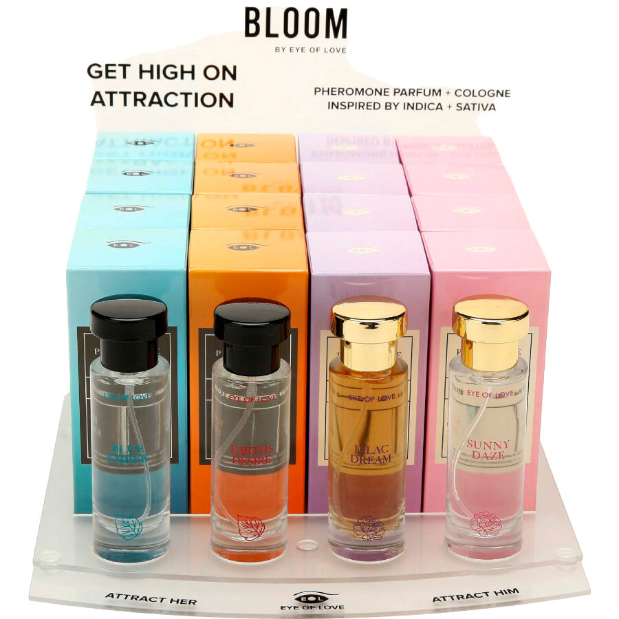 EYE OF LOVE - BLOOM DISPLAY 4X4 PARFÜME 30 ML