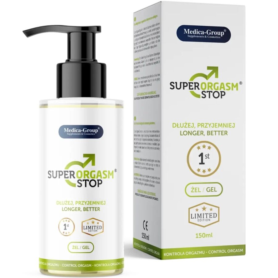 MEDICA GROUP - SUPER ORGASM STOP INTIMGEL FÜR MÄNNER 150 ML