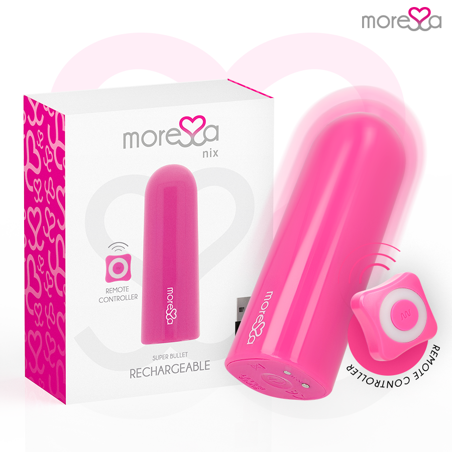 MORESSA - NIX VIBRATOR FERNBEDIENUNG ROSA