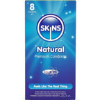 SKINS - NATÜRLICHE PREMIUM-KONDOME PACKUNG 8