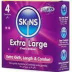 SKINS - EXTRA GROSSE PREMIUM-KONDOME PACKUNG 4