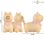 INTENSE - TOULOUSE STIMULATOR MIT 360º ROTIERENDER ZUNGE GELB