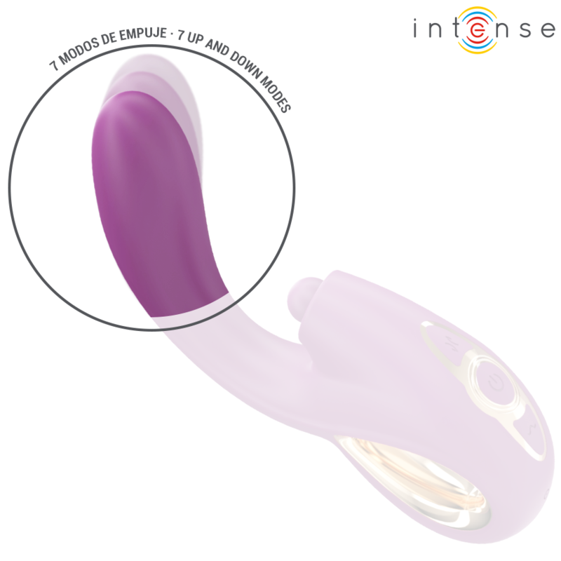INTENSE - LALI MULTIFUNKTIONS-G-PUNKT-VIBRATOR TAPPING & STOSS & VIBRATION LILA
