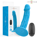 INTENSE - PHOEBE REALISTISCHER VIBRATOR 10 VIBRATIONEN BLAUE FERNBEDIENUNG