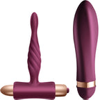 CLIMAXIMUM - DARE KIT TWISTED VIBRATOR + ANAL PLUG ANFÄNGER