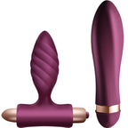 CLIMAXIMUM - DESIRE KIT TWISTED VIBRATOR + ANALPLUG