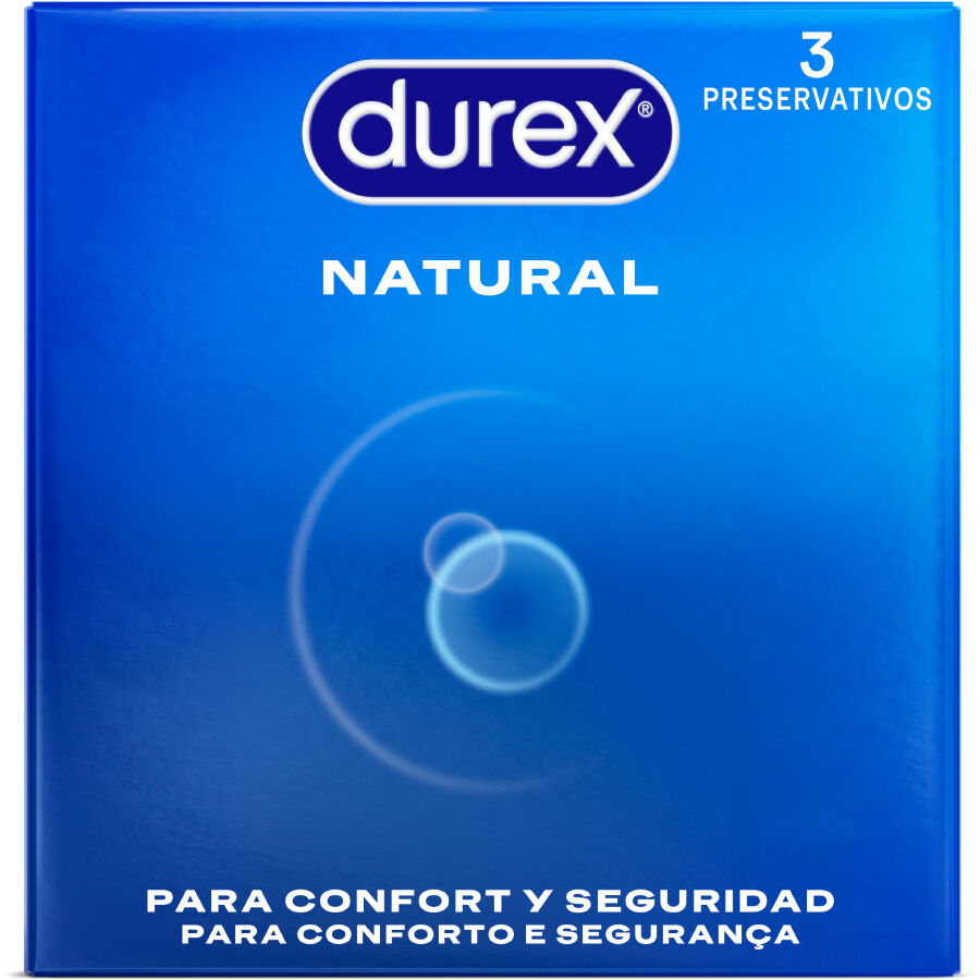 DUREX - NATÜRLICHE KONDOME 3 EINHEITEN