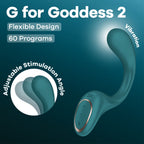 SATISFYER - G FOR FODDES 2 RABBIT VIBRATORFLASCHE GRÜN