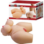 CRAZY BULL - GRACE REALISTISCHER WEIBLICHER TORSO VAGINA UND ANAL 7,5 KG