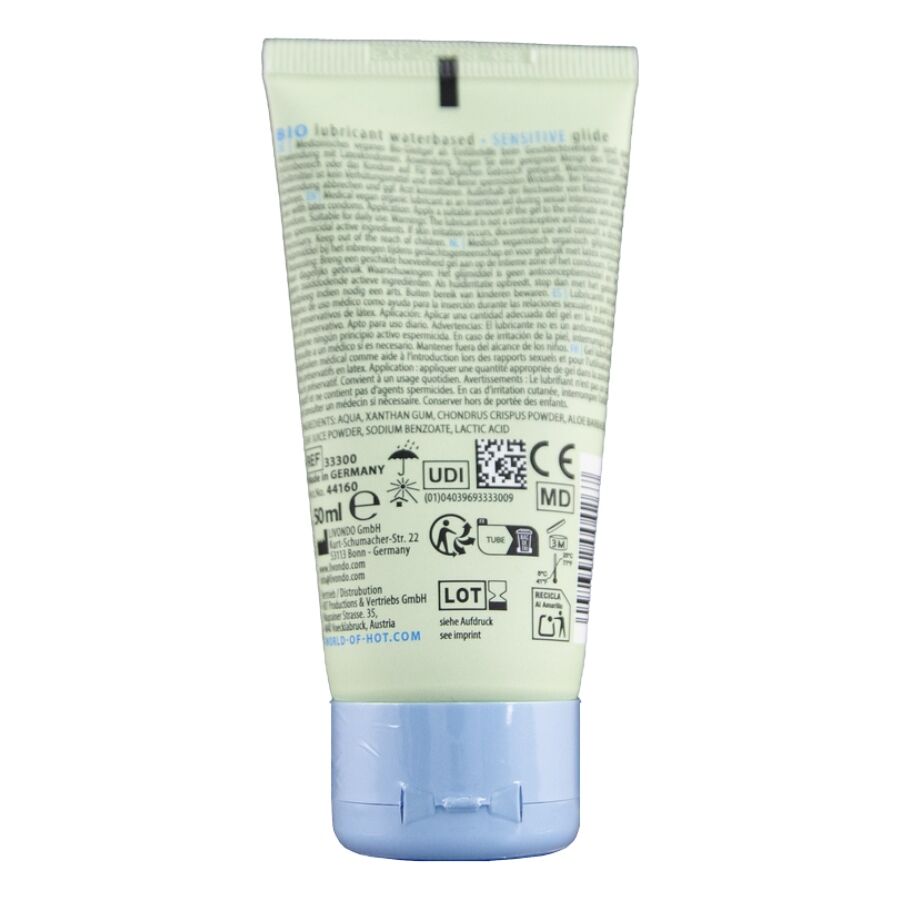 HOT - BIO-SCHMIERMITTEL AUF WASSERBASIS SENSITIV 50 ML