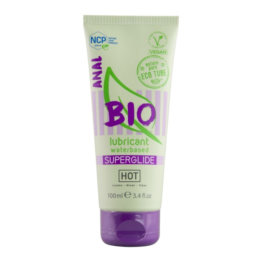 HOT - BIO-GLEICHER AUF WASSERBASIS SUPERGLIDE ANAL 100 ML