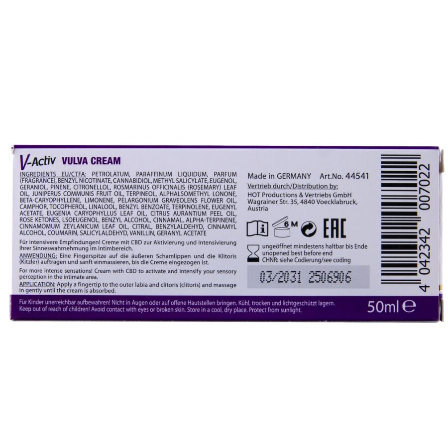 HEISS - VULVA-CREME MIT CBD 50ML
