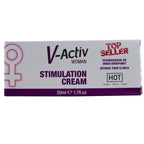 HOT - V-ACTIV STIMULATIONSCREME FÜR FRAUEN 50 ML